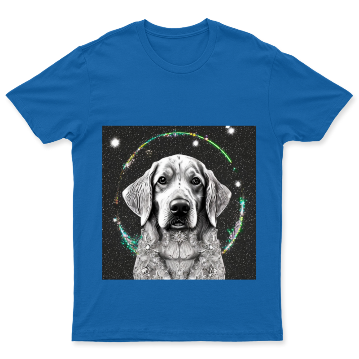 Playera Unisex Negro y Azul EP